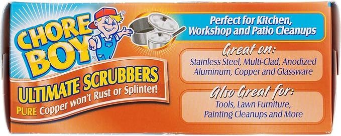 Chore Boy Copper Scouring Pad - 3 Pack