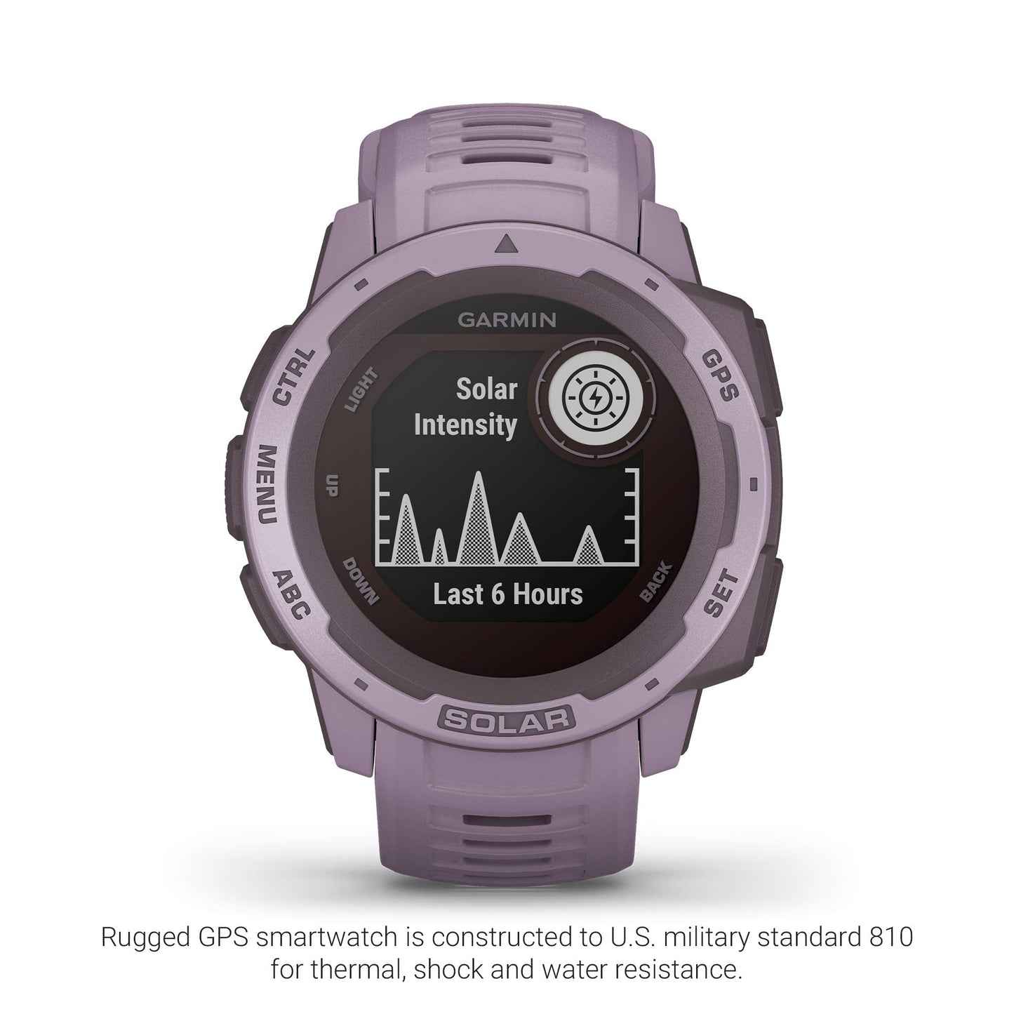 Garmin Instinct Solar, Rugged Outdoor Smartwatch With Solar Charging Capabilities, Built-In Sports Apps And Health Monitoring, O