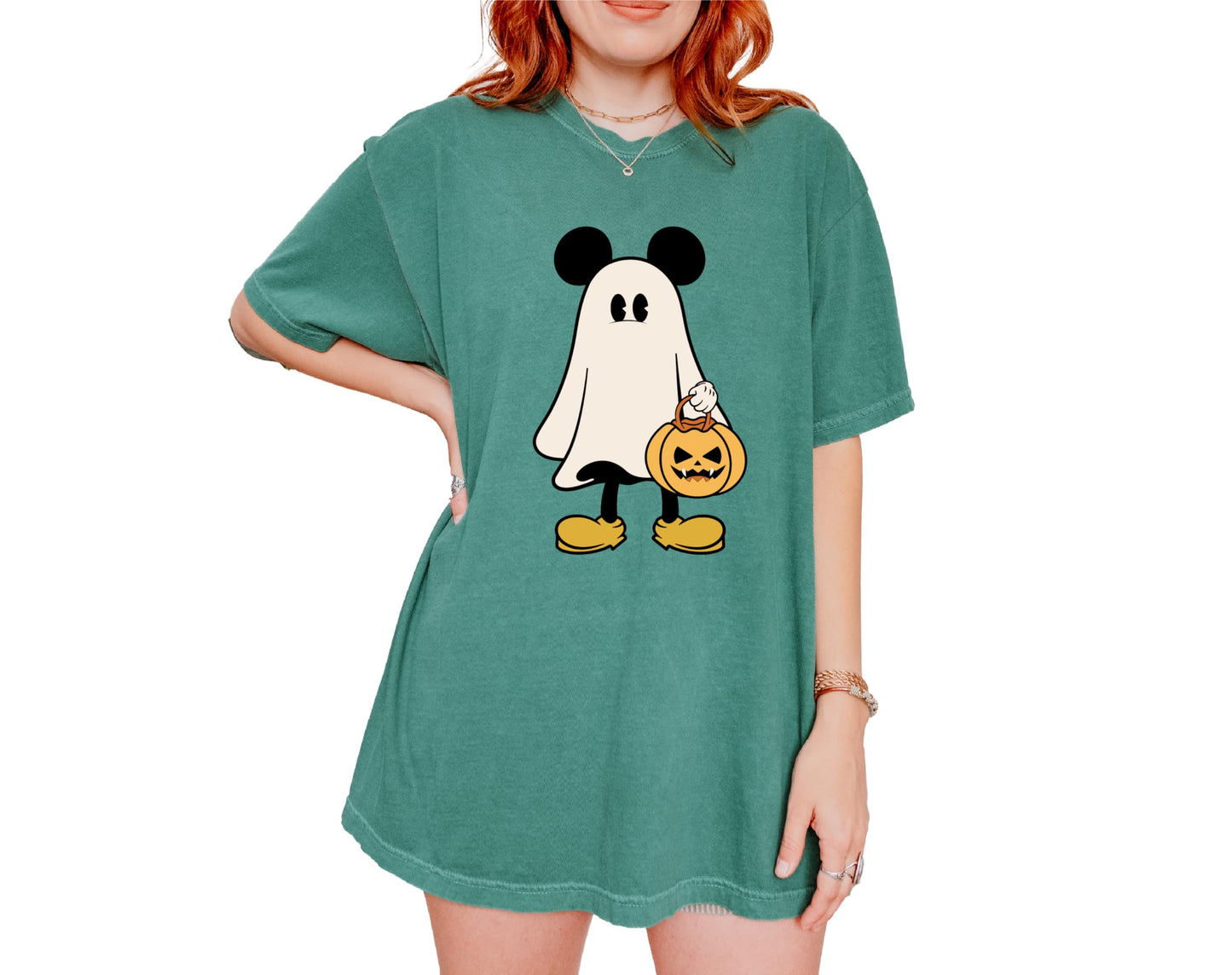 M.innie Halloween Couple T-Shirt, M.ickey Halloween Shirt, Halloween M.innie Sweatshirt, Matching Ghost Shirt, Family Matching Shirt, Couple Halloween Shirt (Shirt)