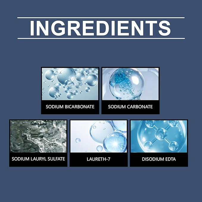 Powder Cleaner - Powered Cooker Degreaser, Toilet Cleaning Powder For Bathroom Kitchen Household Glass Sink Oven Bathtub Wall Floor Bowl