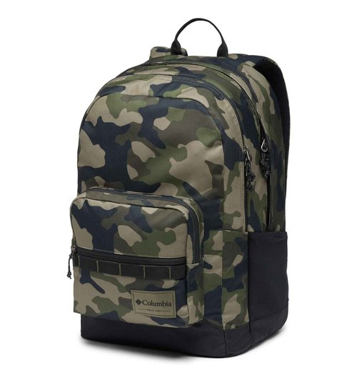 Columbia Unisex Zigzag 30L Backpack, Stone Green Mod Camo, One Size