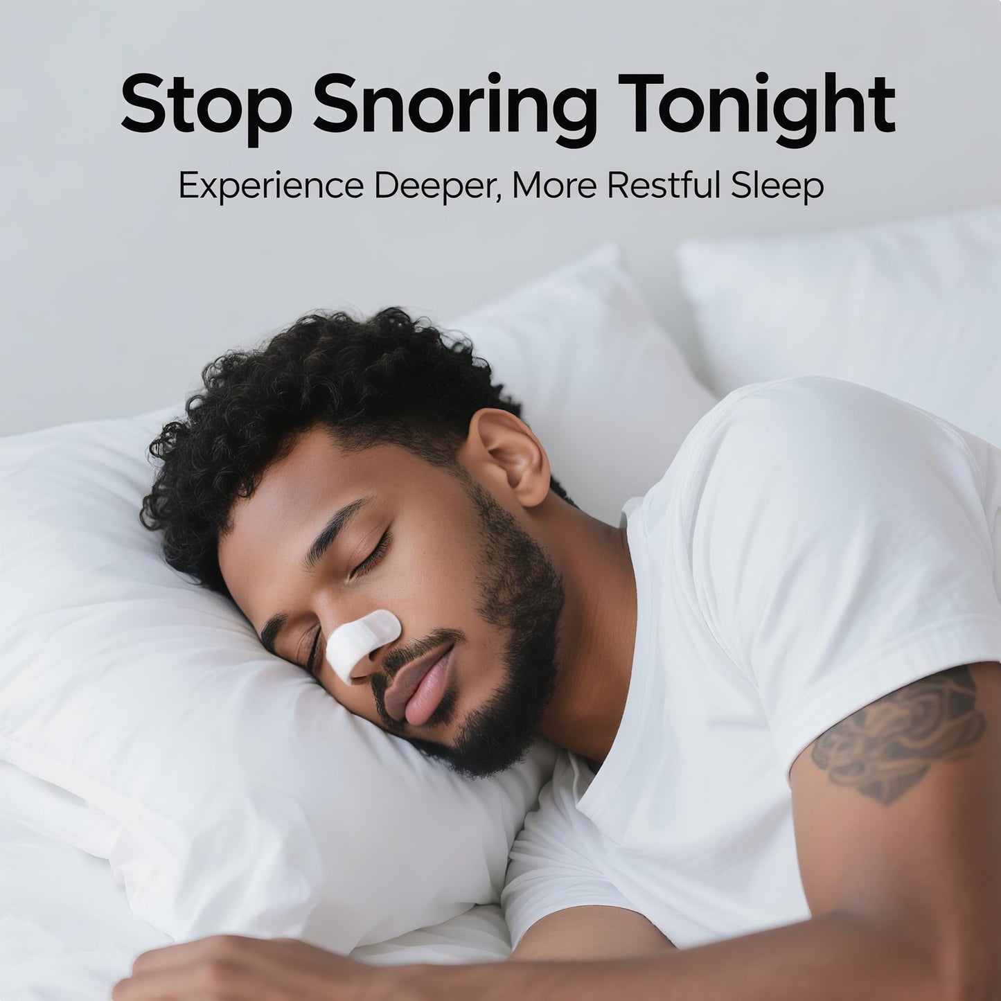 Magnetic Nose Clip Patch Refill,Nasal Strips Refill Pack（30Pairs) Enhanced Breathing, Sleep Aid & Snore Reduction