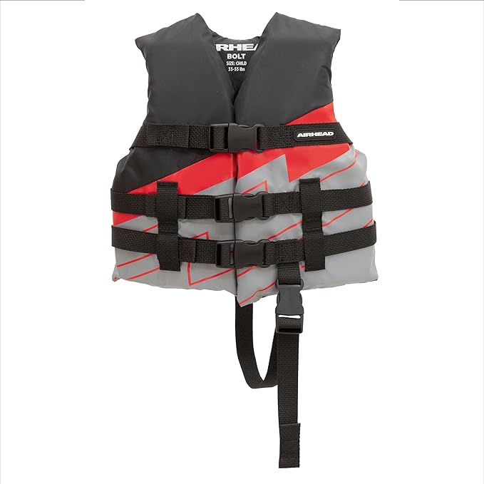 Airhead Bolt Life Vest | Closed Sided PFD | Child, Youth and Adult