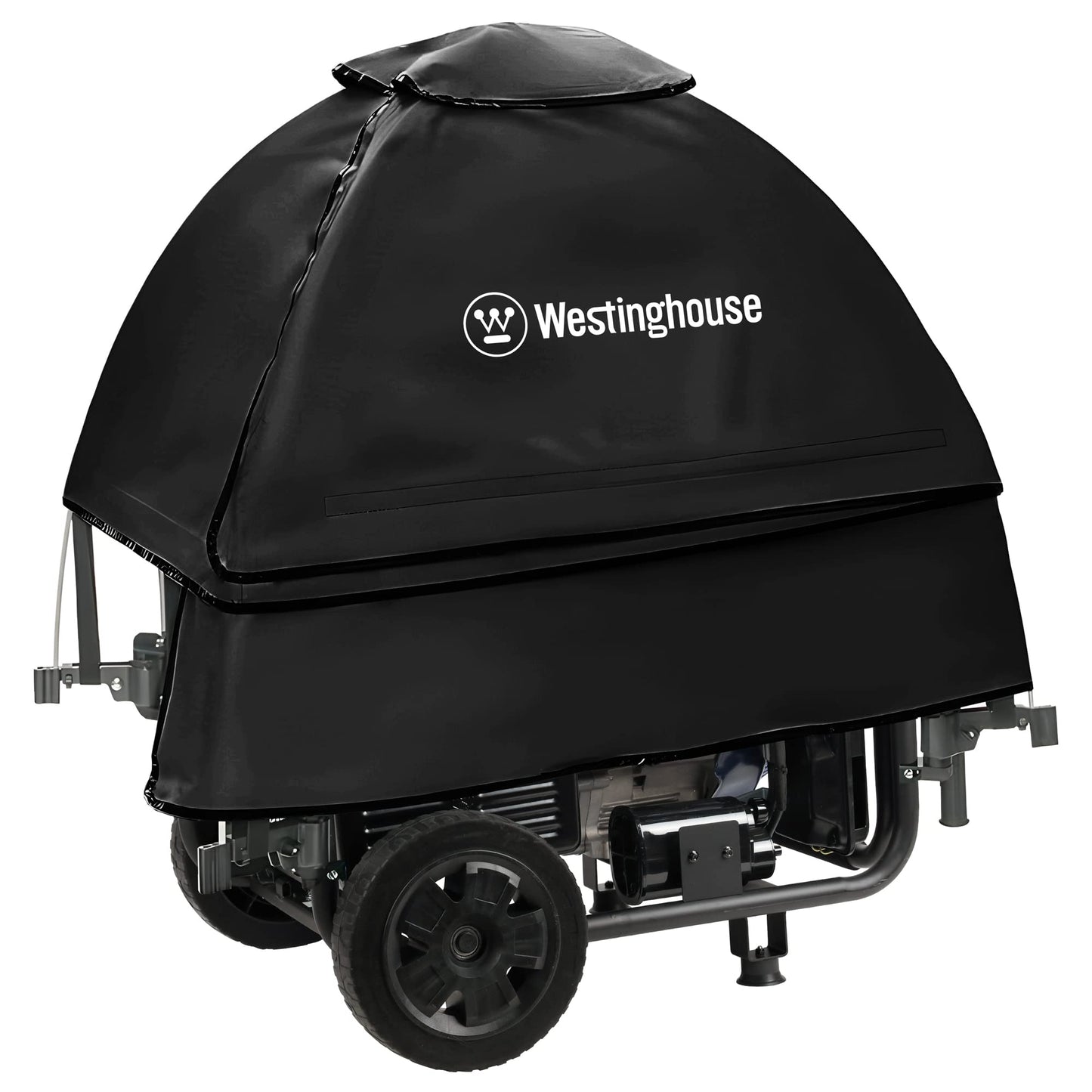 Westinghouse 4650W Dual Fuel Generator with Remote Start and Weather Tent Cover for Open Frame Portable Generators