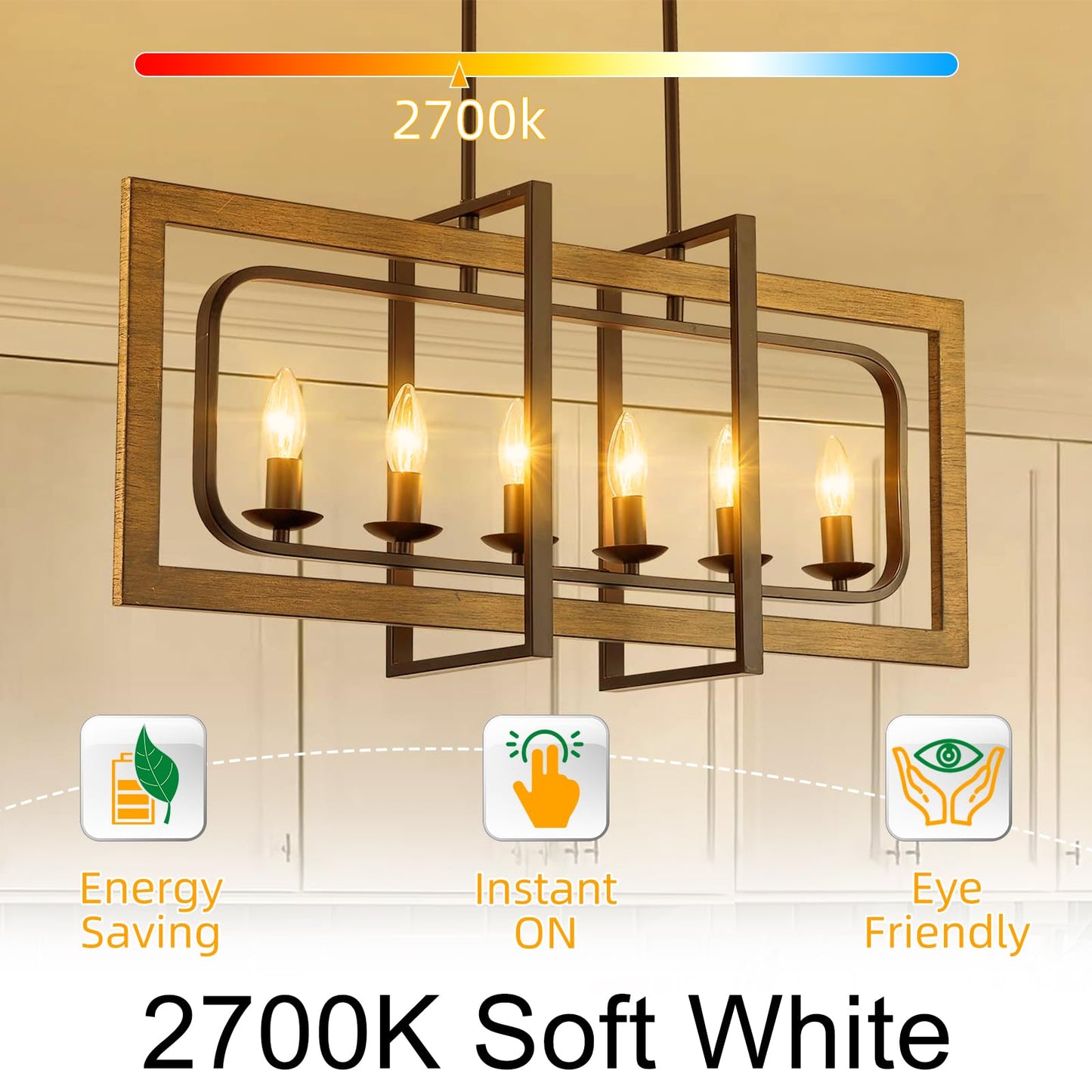 GvvooHome E12 Candelabra Bulb 40 watt Equivalent, E12 LED Bulb Dimmable Chandelier Light Bulbs, B10 Candle Light Bulbs 2700K Soft White, 90+CRI, 400LM, Clear Glass, 12 Pack