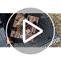 Komorebi Extra Large Picnic Blanket - 78” x 59” – Waterproof Outdoor Blanket, Foldable & Portable Sandproof Beach Blanket...