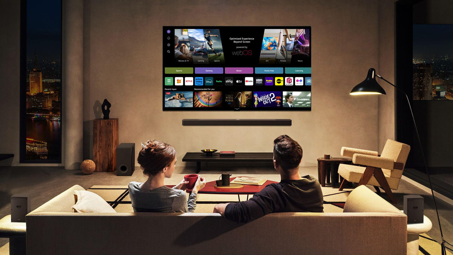 LG S95AR 9.1.5 ch. Home Theater Soundbar with Wireless Subwoofer, Dolby Atmos Audio, TV Synergy, Wow Interface, AI Room Calibration (2025 Model)