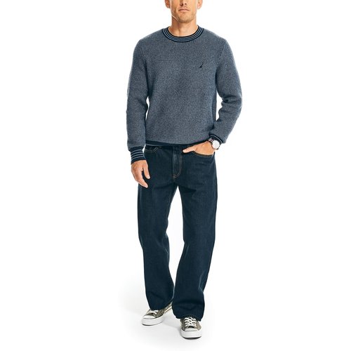 Nautica Men's Authentic Loose Denim Jeans, Pure Ocean Wash, 34W x 30L