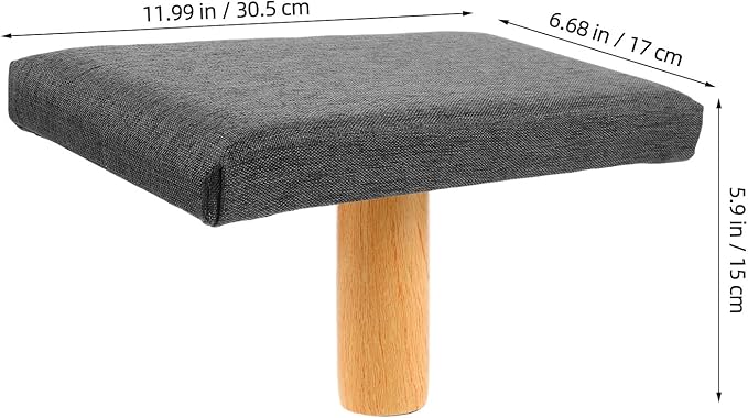 Portable Prayer Bench with Cushion Seiza Stool for Meditation and Kneeling Comfortable Stable Seating for Adults Grey Medium