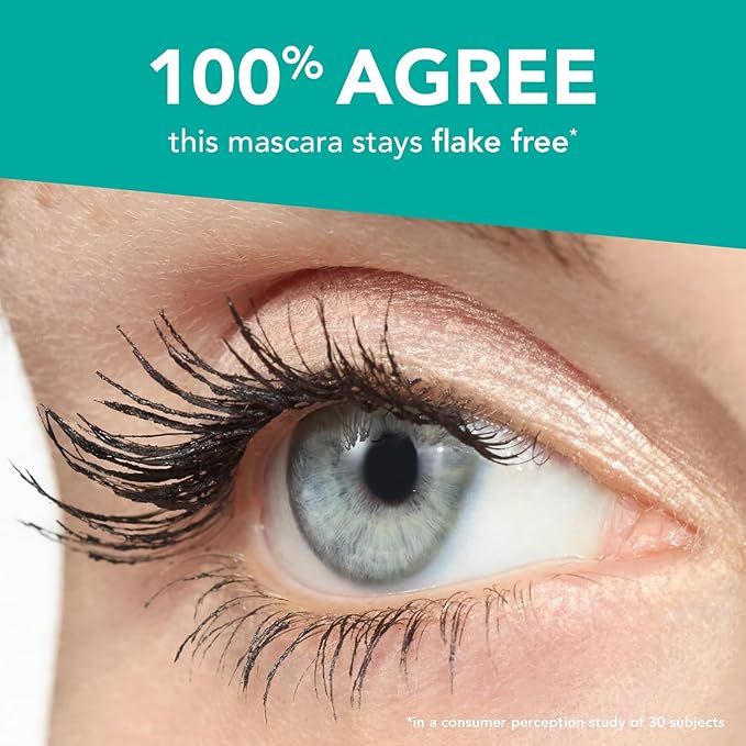 Thrive Mascara Liquid Lash Extensions, Tubing Mascara Cosmetics Natural Volumizing Lengthening Eye Makeup, Waterproof & Smudge-Proof, Long-Lasting No Clumping (Rich Black)
