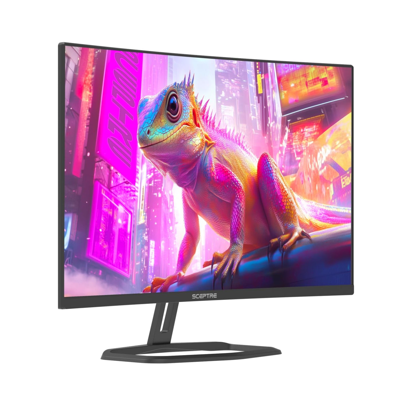 Sceptre Prime Curved 32 inch Gaming Monitor 1080p DisplayPort up to 260Hz 1500R FreeSync Premium 1ms Build-in Speakers, Machine Black 2026 (C325B-FW260D Series)