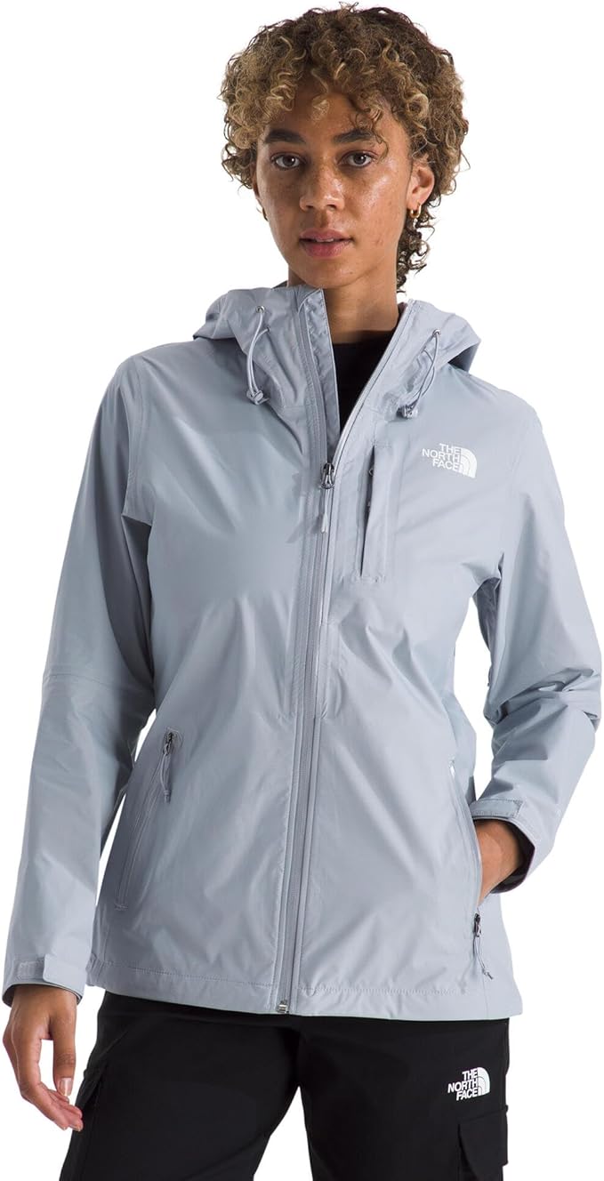 THE NORTH FACE womens Alta Vista Rain Jacket | 3 Piece Hood With Adjustable Cinch-cord, Waterproof, Breathable