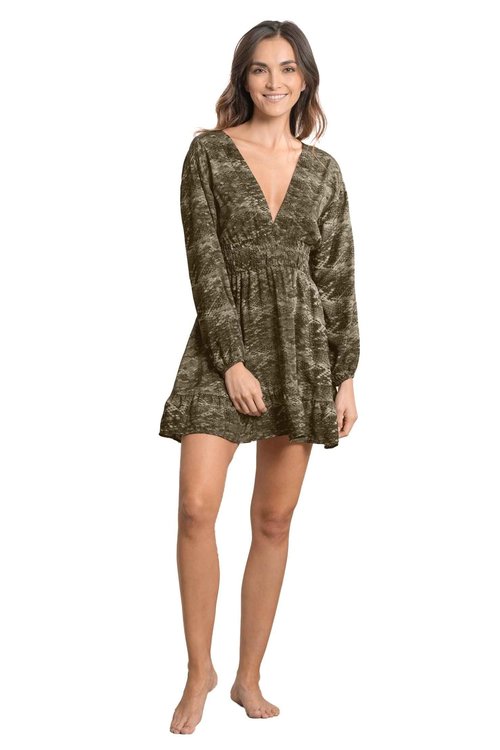 Maaji Women's Short Dress, Dark Gray