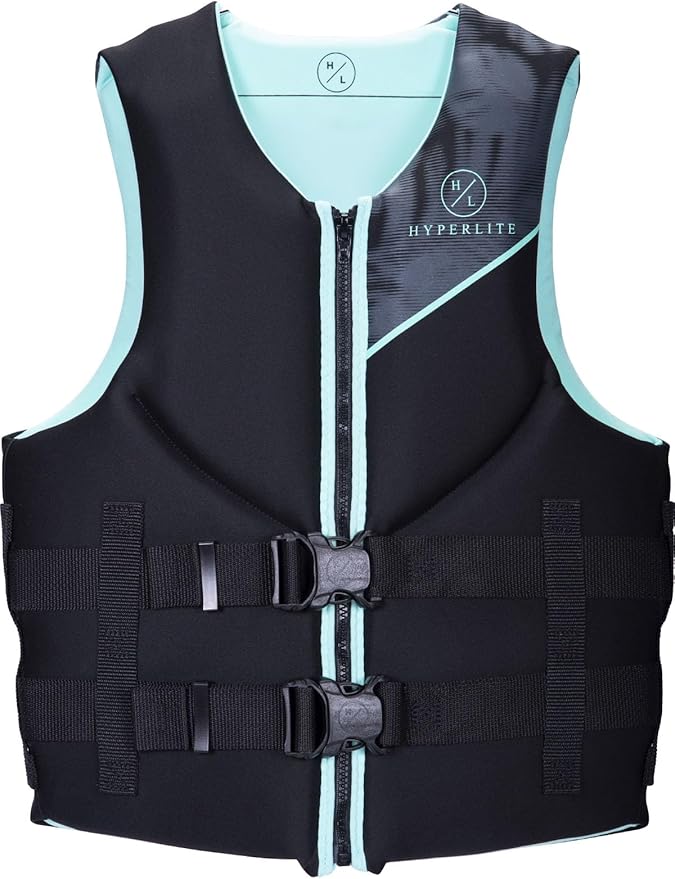 HyperLite Women's Indy Life Jacket - US Coast Guard Approved Level 70 Buoyancy Aid, Great for Any Water Sports Activity In...