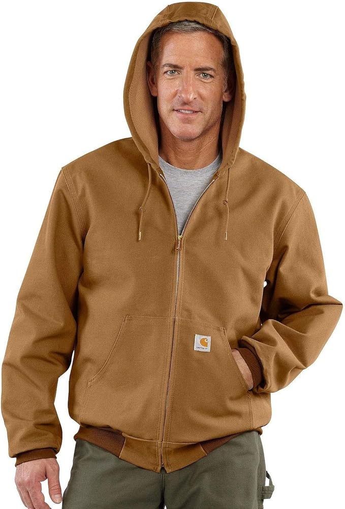 Carhartt Men's Loose Fit Firm Duck ThermalLined Active Jacket