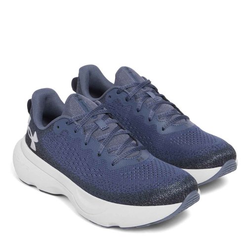 Under Armour Men's Infinite, (044) Downpour Gray/Black/White, 12, US