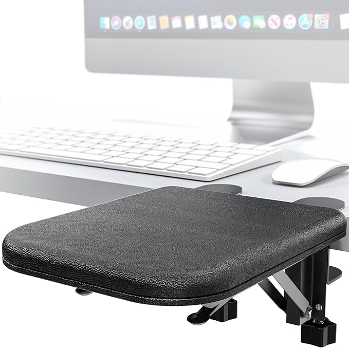 NODOCA Arm Rest for Desk, Ergonomics Wrist Rest, Desk Extender, Soft Sponge Built-in, Comfortable Arm Support for Desk, Fo...