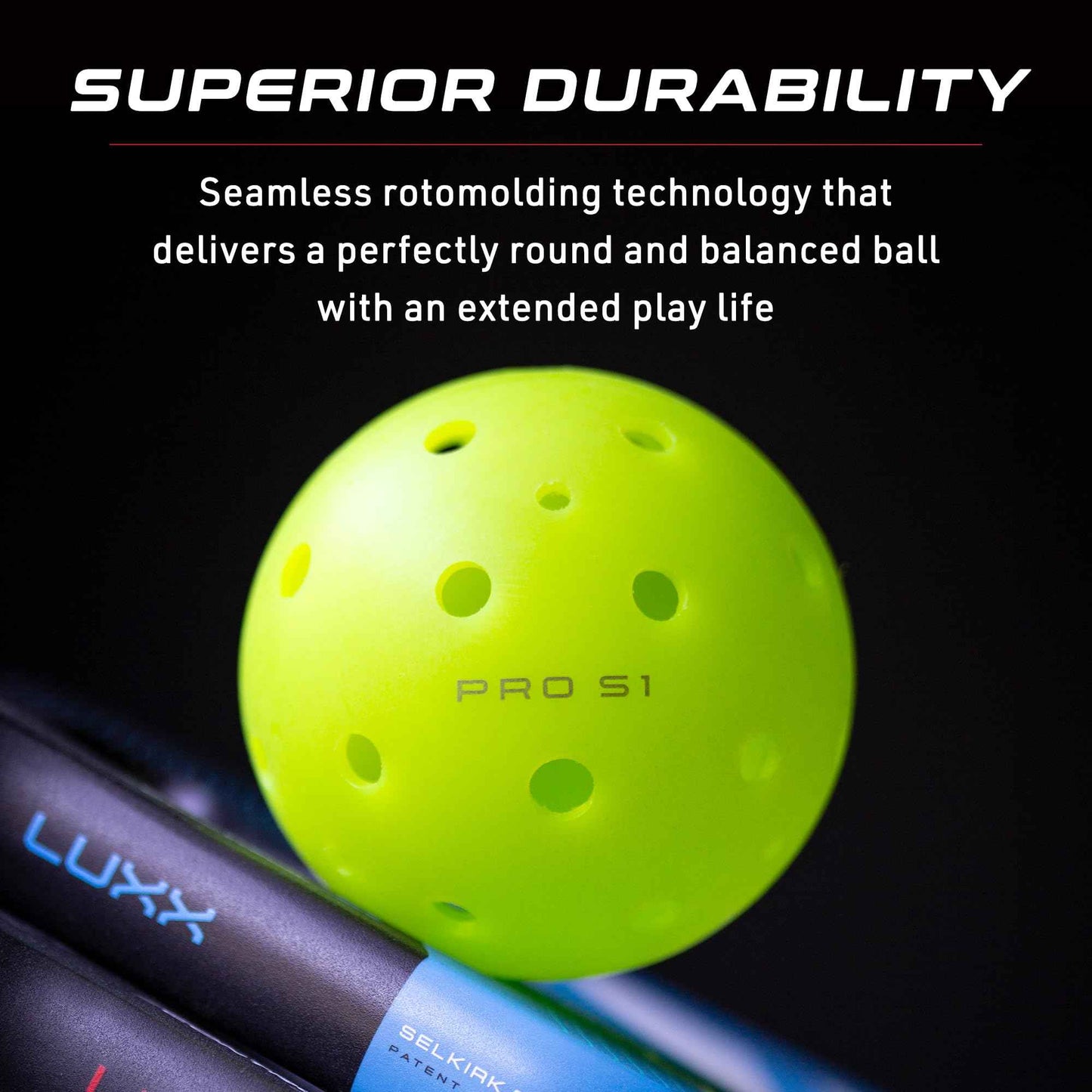 Selkirk Sport SLK Helix Pro Patriot Pickleball Paddle & Pro S1 12pk Pickleball Ball Bundle
