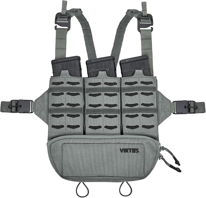 VIKTOS Taculus MX Tactical Versatile Durable Adjustable Waterproof Elastic Webbing EDC Vest Chest Rig with Belly Pouch