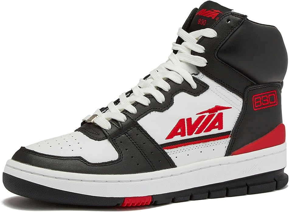 Avia 830 Men's Basketball Shoes, Retro High Top Sneakers for Men Indoor or Outdoor, Street or Court Size 7 to 16