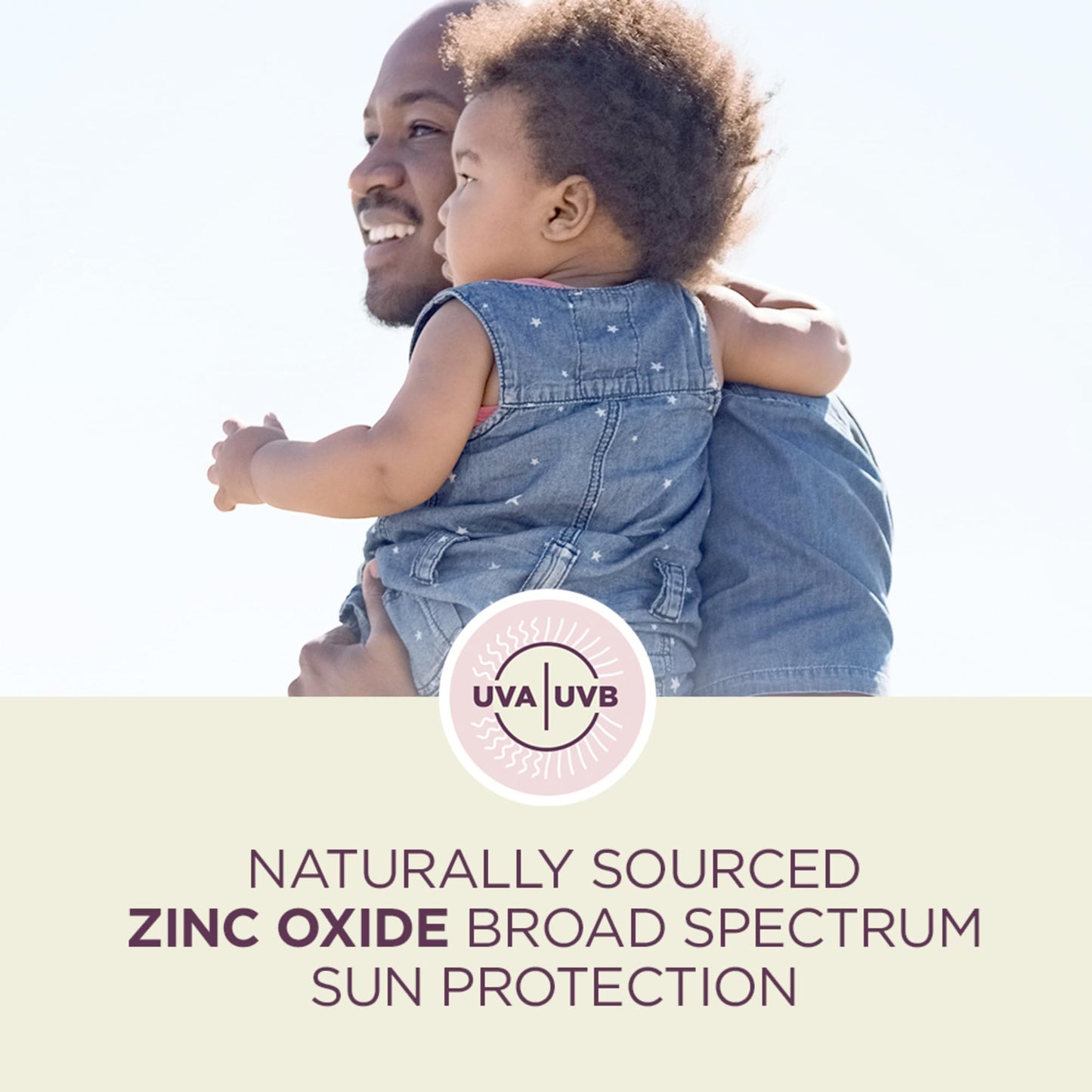 Coppertone Pure and Simple Baby Mineral Sunscreen Spray SPF 50 (5 Oz) + Baby Sunscreen Stick SPF 50 (0.49 Oz), Hypoallergenic an