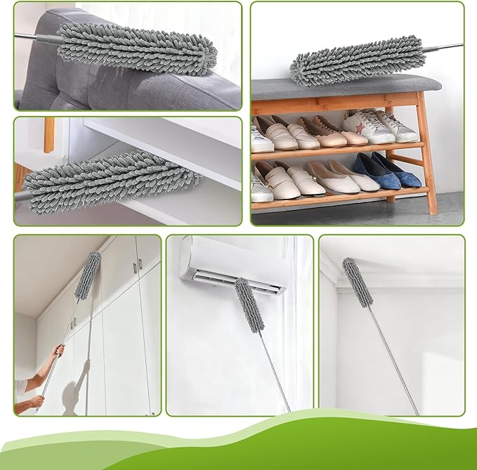 Retractable Gap Dust Cleaner Cleaning Tools 14-in-1