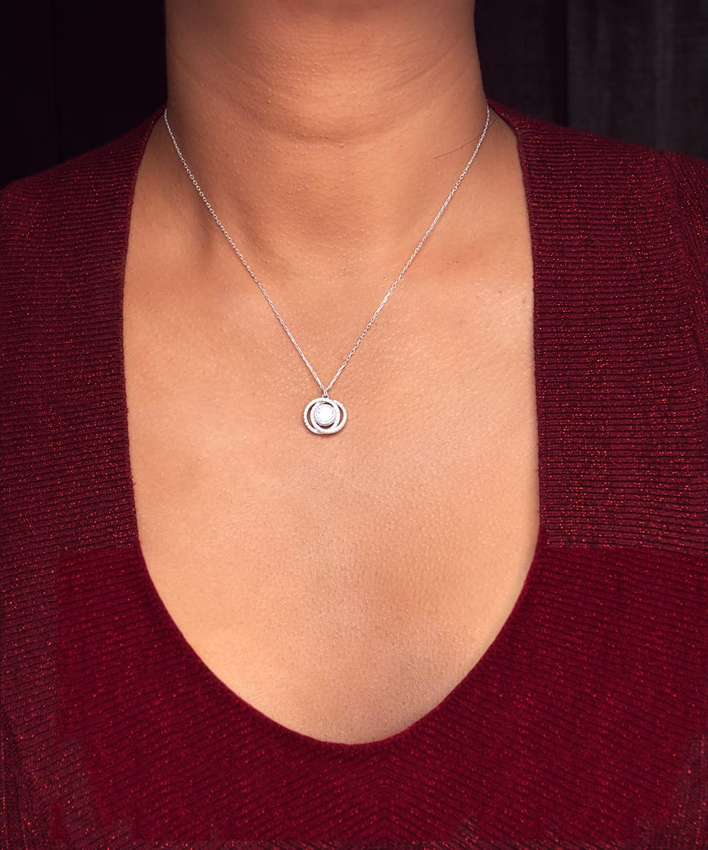 To Our Granddaughter Necklace from Grandparents, Gifts For Granddaughter Valentine's Day, Jewelry For Granddaughter, Granddaughter Sterling Silver Pendant, Necklace For Granddaughter From Both Grandparents