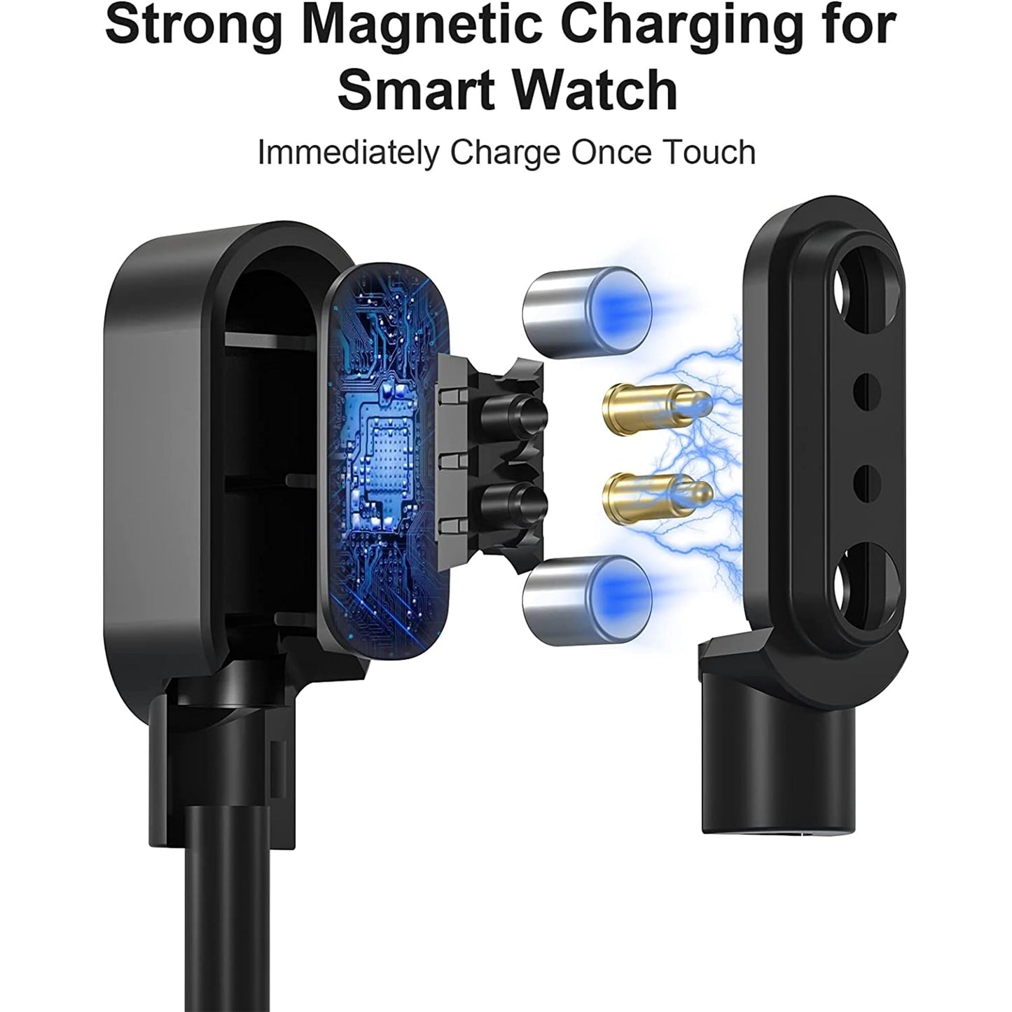 Compatible With Armitron Matrix Smartwatch Charger, Magnetic Replacement Charging Compatible For Armitron Connect Matrix Smartwa