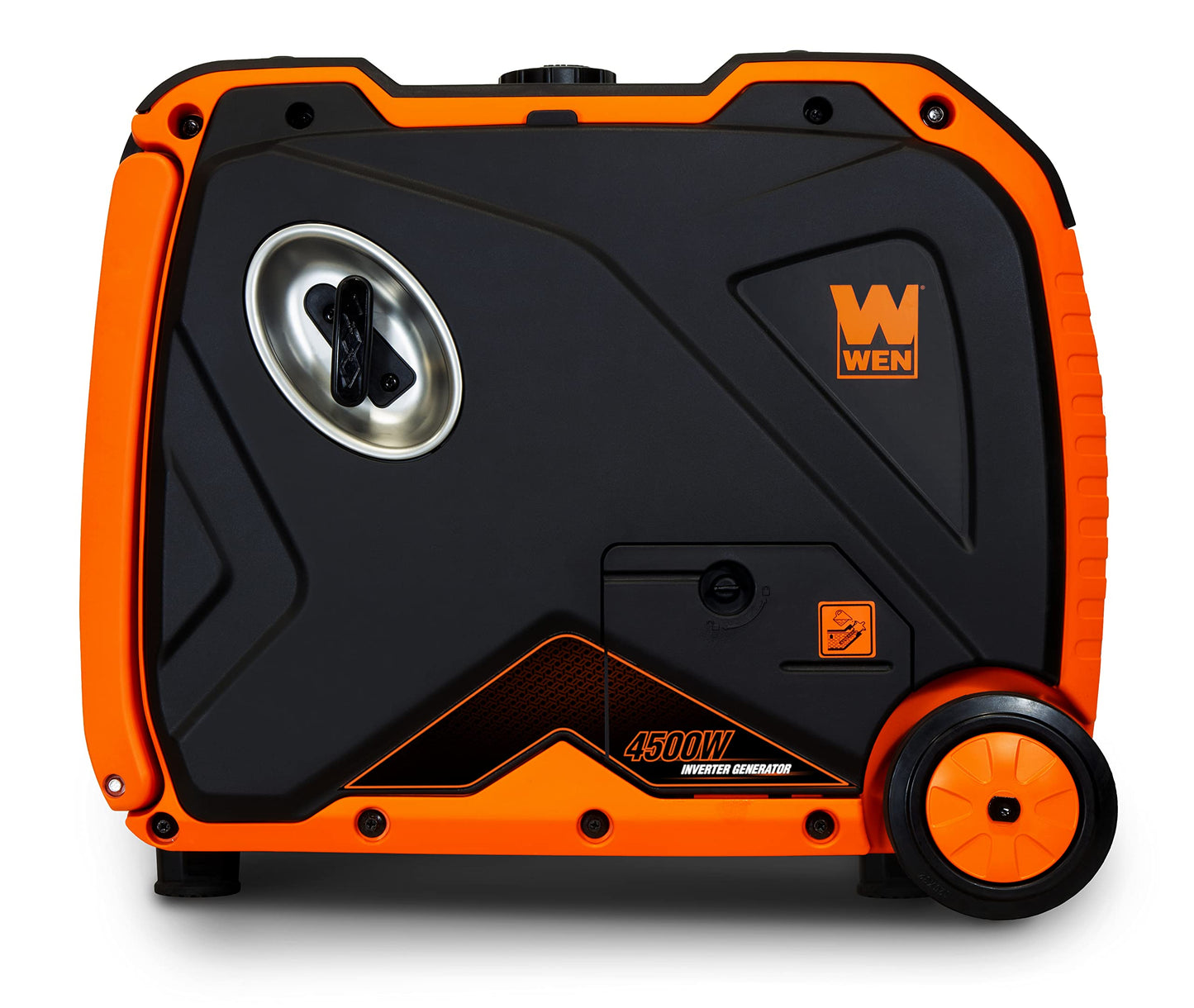 WEN 56455i Super Quiet 4500-Watt RV-Ready Portable Inverter Generator with Fuel Shut-Off and Electric Start Black