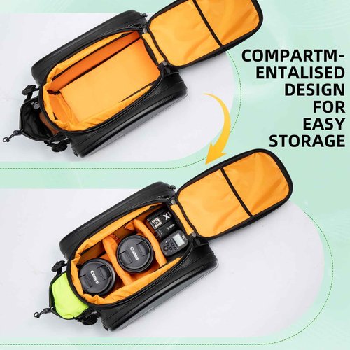 ROCKBROS Bike Rack Bag Bike Trunk Bag, Waterproof Carbon Leather Bicycle Rear Seat Cargo Bag, Expandable Bike Pannier with Water Bottle Holder, 3 in 1 Multifunctional Handbag