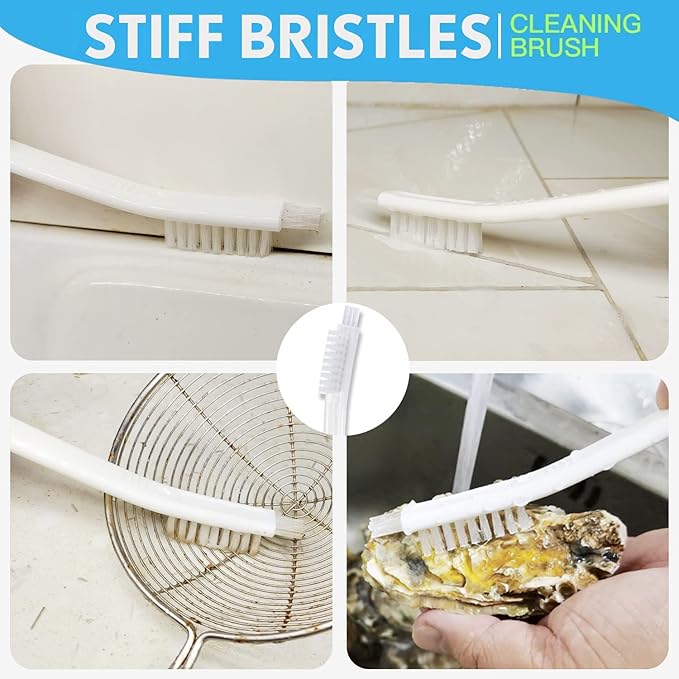 Small Detailing Cleaning Brushes for Small Spaces,Crevice Cleaning Tools for Keyboard Bottle Window Groove Car Gap,Scrub Cleaner Supplies for Shower Toaster Tub Baseboard Sink Grout Oven Juicer