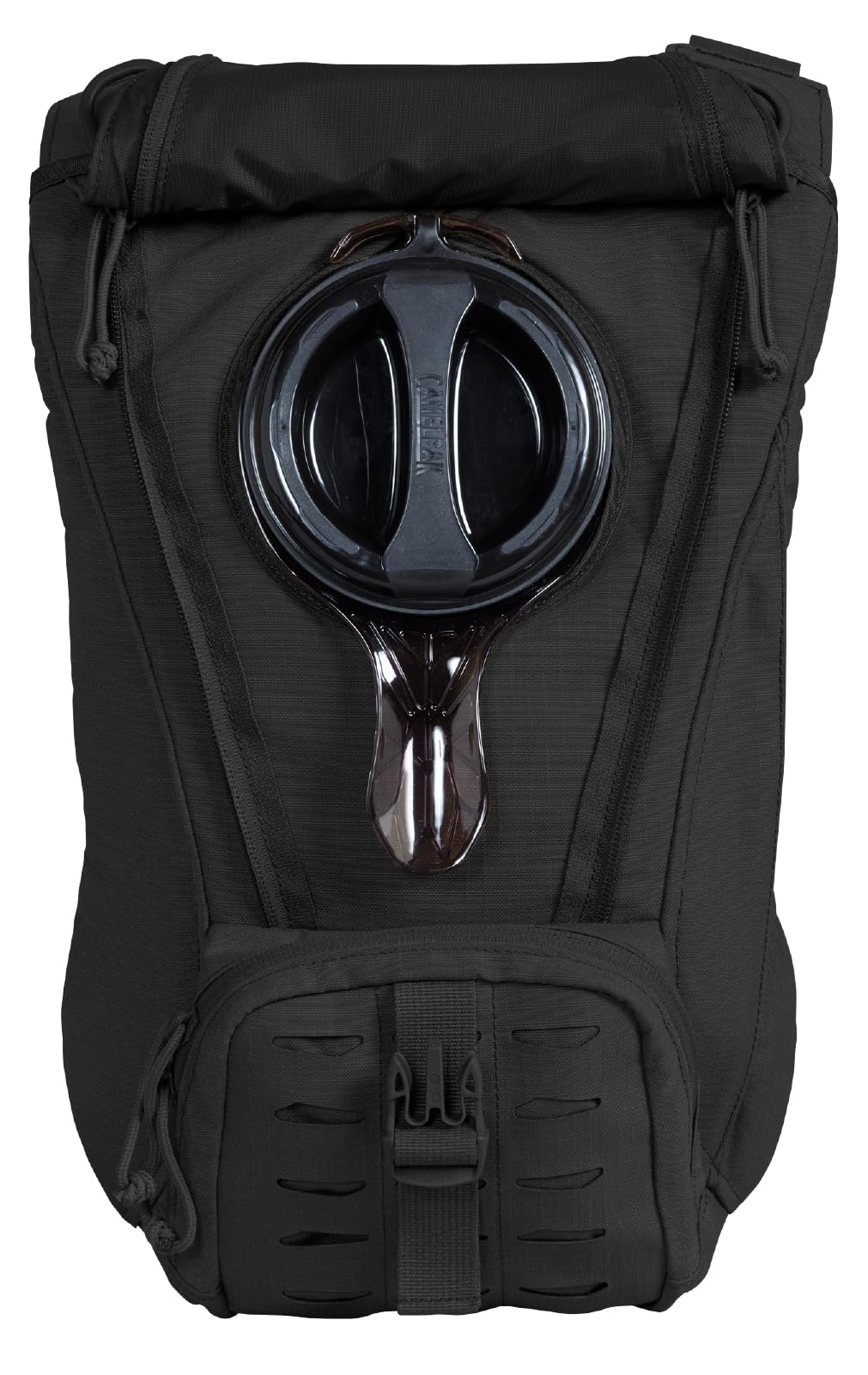 CamelBak Ambush Tactical Hydration Backpack, Low‑Profile MOLLE Design with 100oz Mil‑Spec Crux Reservoir, Black 2.0