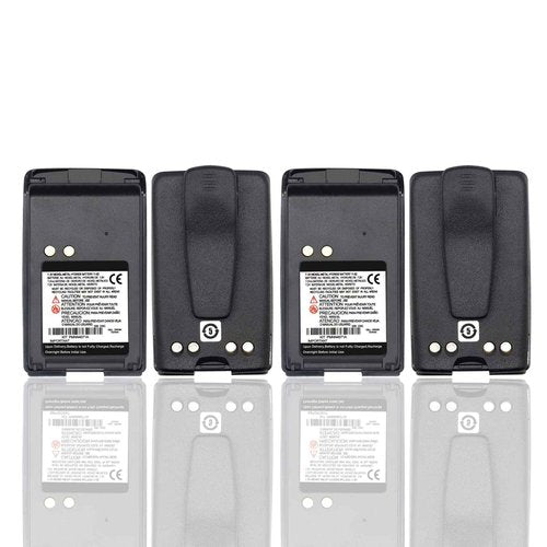 LIENIAO (4PCS) PMNN4075A Battery PMNN4075AR NI-MH [2025 New Version] for Motorola Mag One BPR40 A8 A6 BC130 PMNN4071 PMNN4071AC PMNN4075 PMNN4071A PMNN4071AR Battery