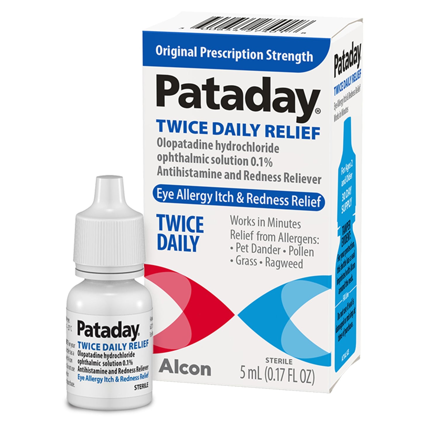 ALCON Pataday Twice Daily Relief, 0.17 Fl Oz