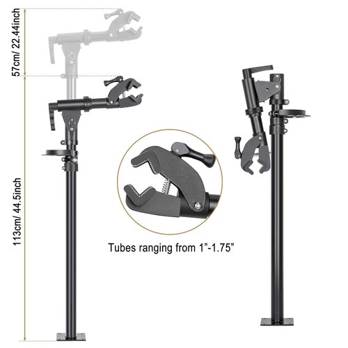 CHEPARK Bike Repair Stand - Max 88lbs Garage Floor Stand Rack Workstand for Mountain and Road Bikes