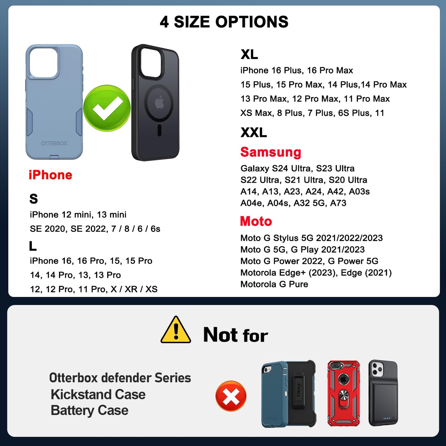 Ykooe Cell Phone Holster Compatible With Samsung Galaxy S25/S24/S23/S22/S21/S20 Ultra, Pixel 8/7 Pro, Belt Clip And Card Holder,