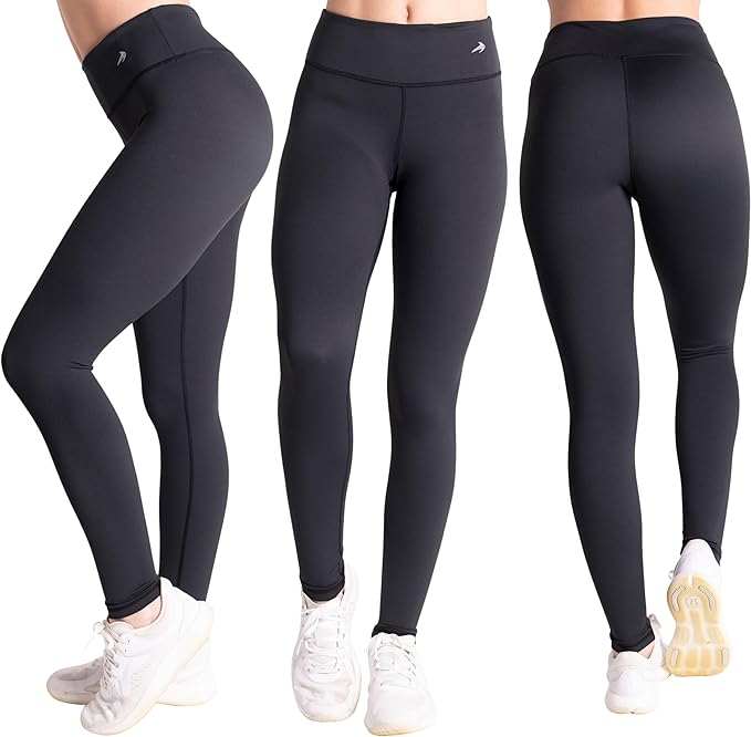 CompressionZ Women's Compression Leggings High Waisted Performance Shaping Gym, Pilates, Travel, Yoga, Workout Pants