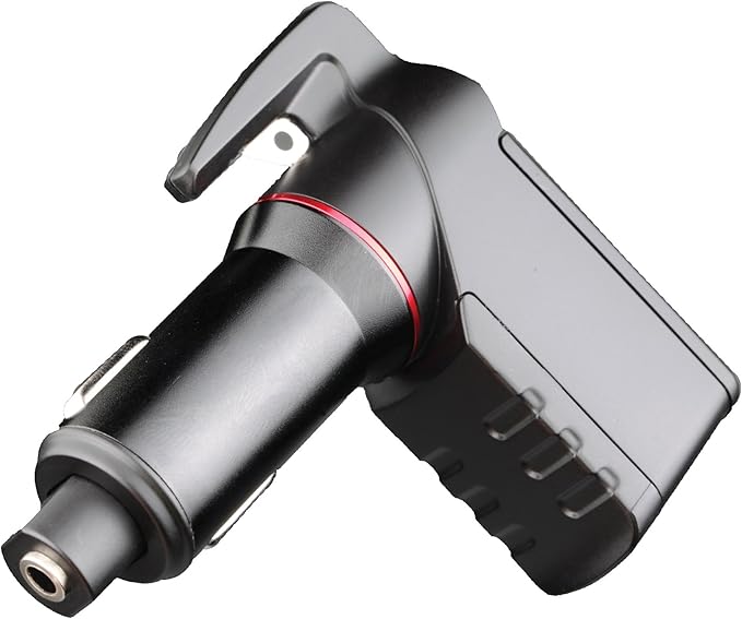 Ztylus Stinger Car Emergency Escape Tool, Spring-Loaded Window Breaker, Car Safety Hammer, Seatbelt Cutter and Window Glas...