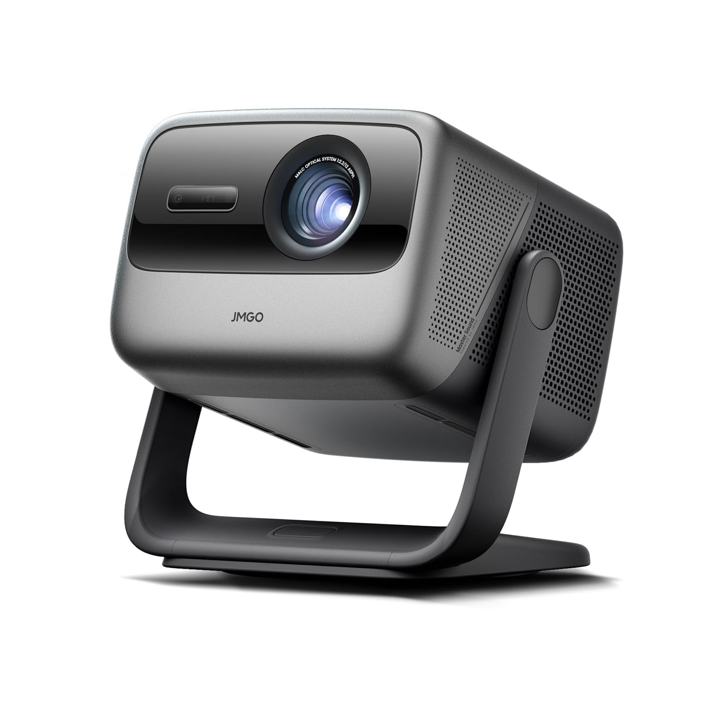 JMGO N1S Ultra 4K Triple Laser Projector with WiFi and Bluetooth, 2800 ISO Lumens, Google TV, 360° Sensorless Picture Correction, 300", HDR10, 20W Dolby Digital Plus, 3D-Active, Smart and Portable