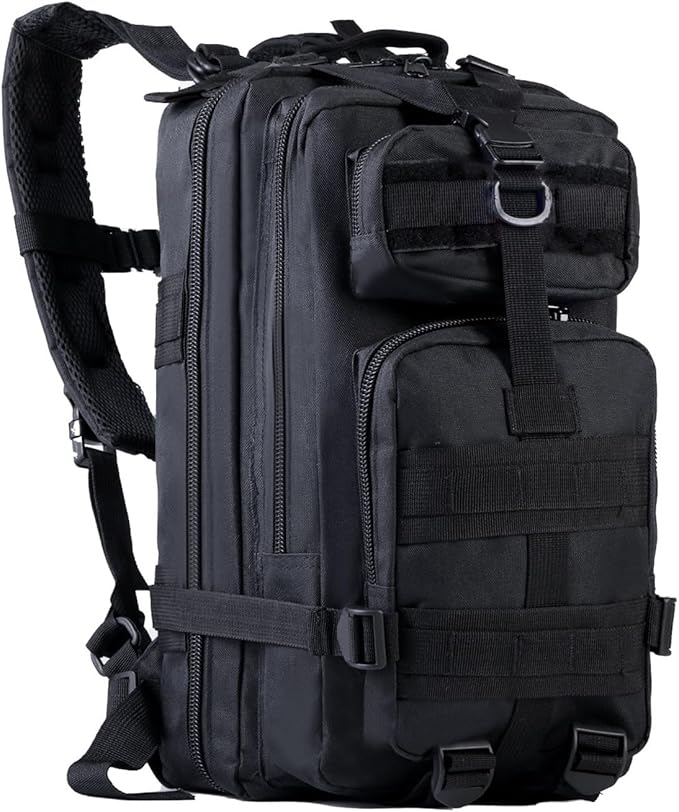 Lawaia Small Tactical Backpack Military Survival Molle Army Go Bag Hunting Gym Rucking Hiking Camping Motorcycle Rucksack ...