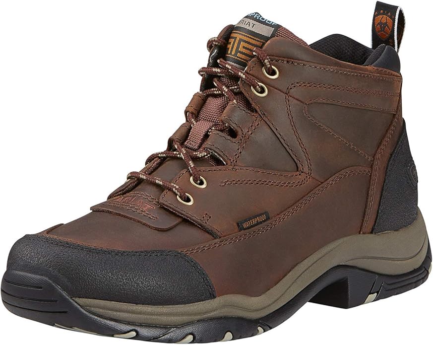 Ariat Terrain Hiking Boot– Men’s Leather Outdoor Hiking Boots
