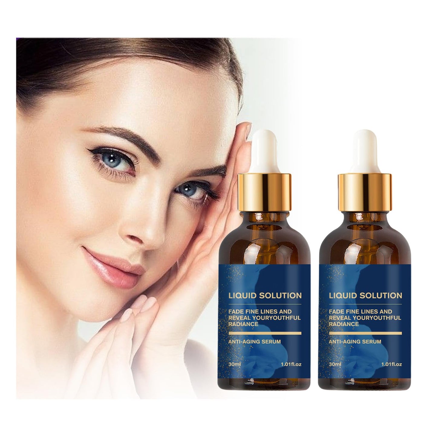 Olavita Face Serum, Olavita Serum, Vitamin C & E, Anti Aging Face Tightening, Boost Skin Collagen, Reduce Wrinkles & Plump Skin(
