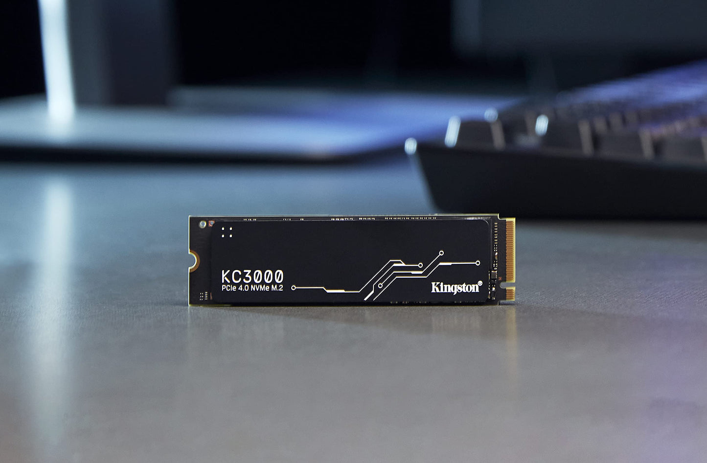 Kingston 512 Gb Kc3000 Pcie 4.0 Nvme M.2 Ssd - High-Performance Storage For Desktop And Laptop Pcs -Skc3000S/512G