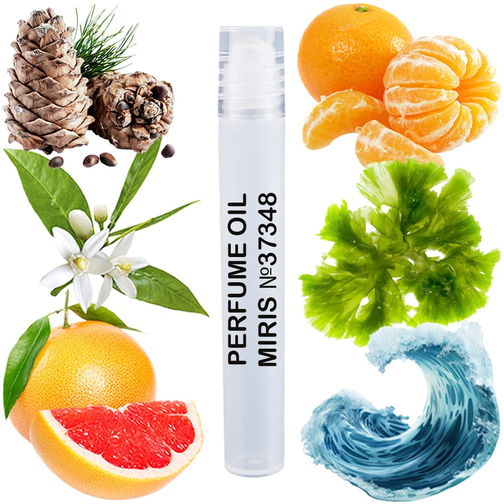 MIRIS No. 37348, Inspired by Aqua Pour Homme Marine, Long-Lasting Perfume Oil for Men Roll-On, Rollerball 0.34 Fl Oz / 10 ml