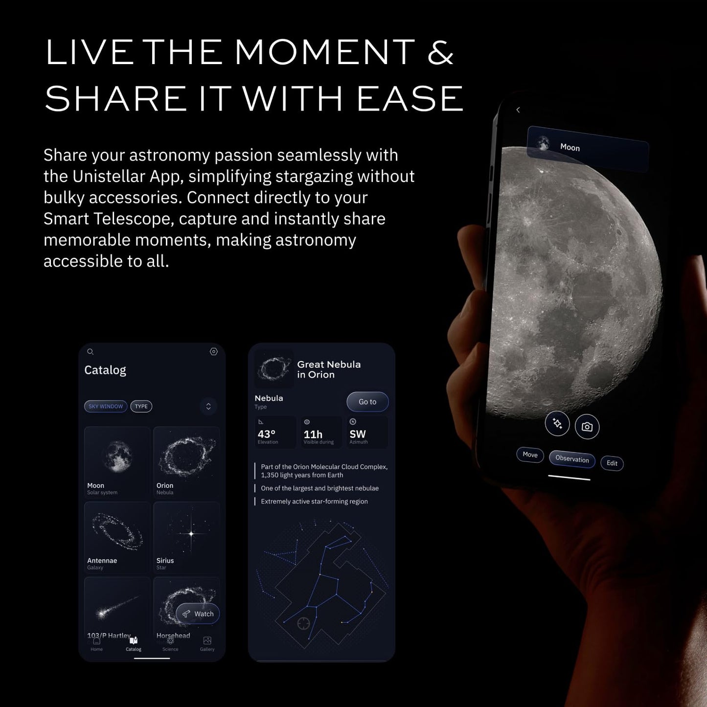 UNISTELLAR Bundle: Equinox 2 Smart Telescope + Official Backpack