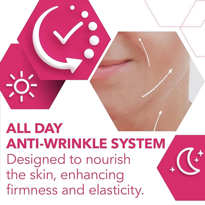 Cicatricure Anti-Wrinkle Day + Night Cream Bundle: Advanced 24-Hour Facial Care, Targets Fine Lines, Deep Hydration, for Youthful Skin Appearance