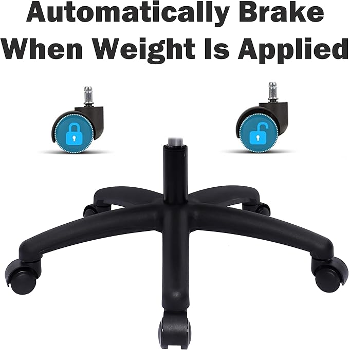 TAKE UR SEAT® Polyurethane Drafting Lab Stool Chair, 18" Adjustable Footring, 8" Adjustable Height, 450 lbs seat Capacity, Heavy Duty, Shipped Within 24 Hours Med. Bench Height (Self-Braking Caster)