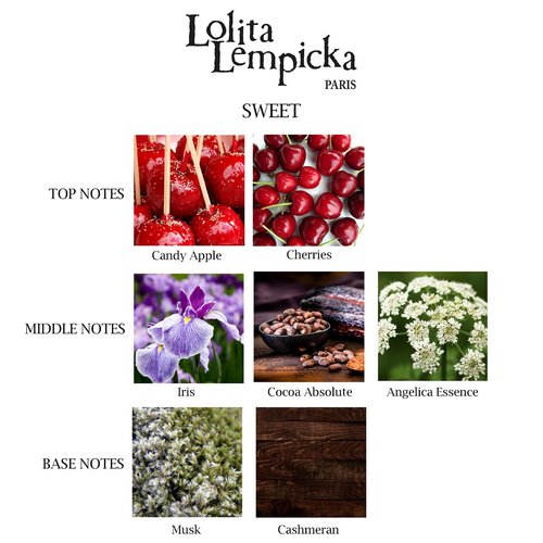 Lolita Lempicka Sweet Eau De Parfum Spray - Floral Gourmand - Ideal for Daily Wear and Special Events - 1.7 Oz