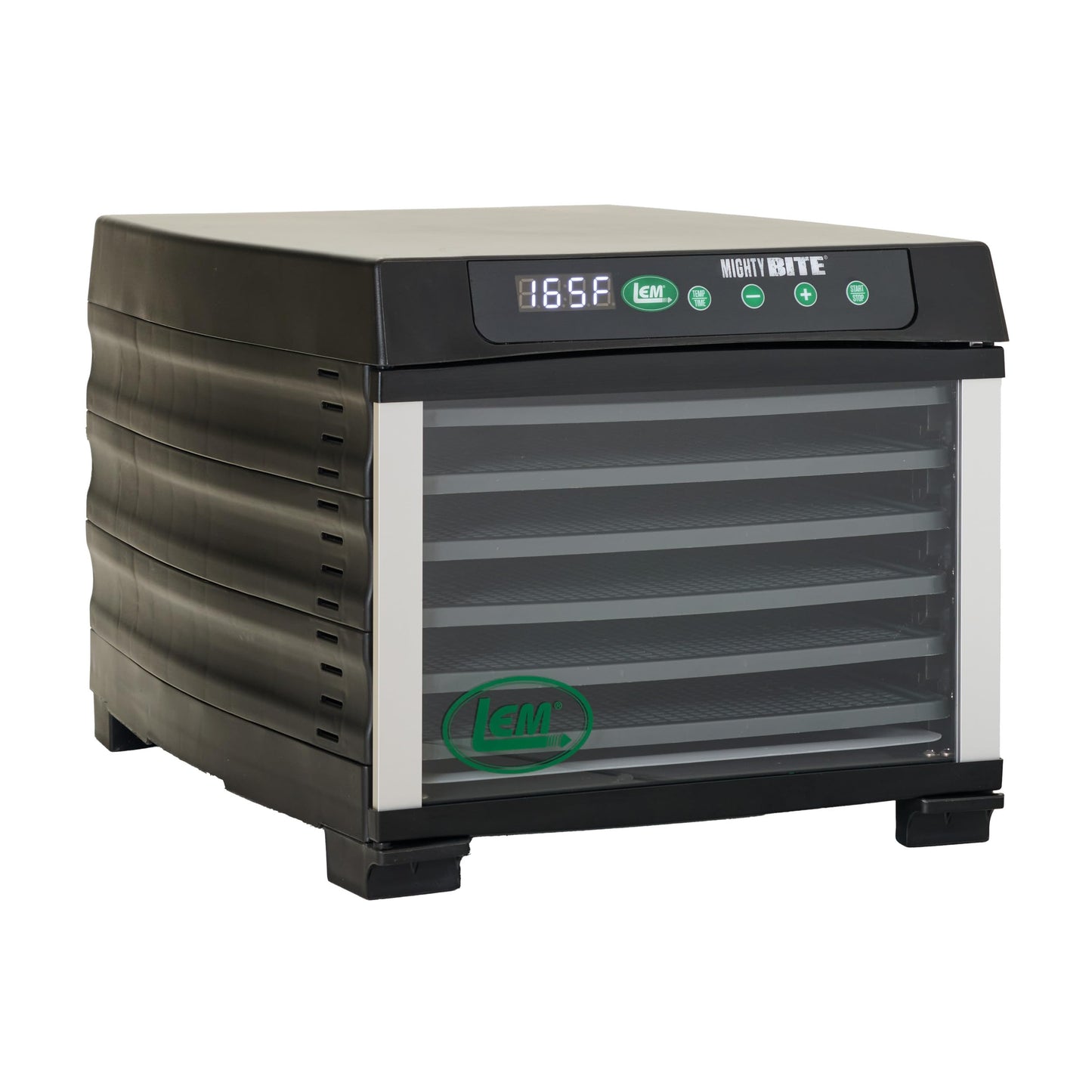Lem Products Mightybite 6-Tray Dehydrator, Food Dehydrator For Beef Jerky, Meat, Vegetables, And Fruits, Includes Dryer Machine