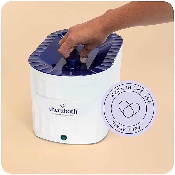 Therabath Professional Thermotherapy TB6 Paraffin Wax Bath - Helps Relieve Arthritis & Muscle Stiffness - Heat Therapy for Hands, Feet, Face & Body - Made in USA - 6 lb. Cucumber Melon with Thyme